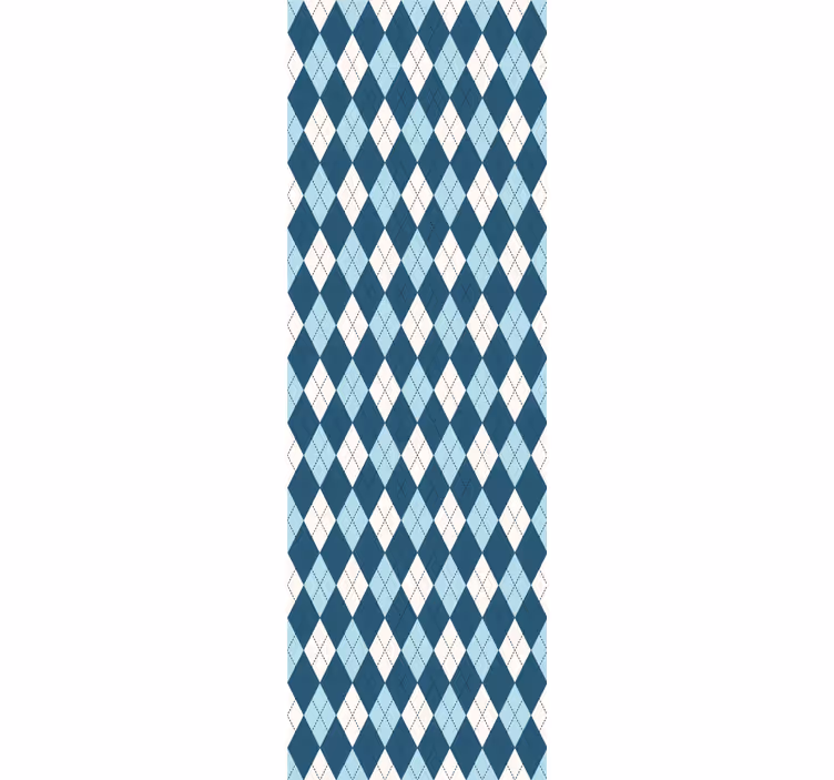 Tapete za zid Geometrijski dijamantni harlekin - TenStickers