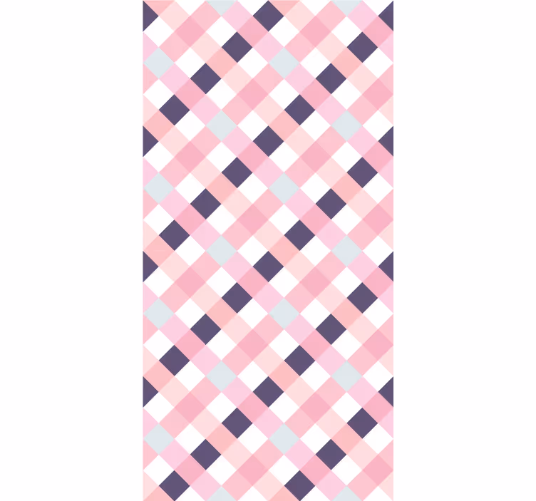 Tapete za zid Geometrijski pastelni argyle uzorak - TenStickers