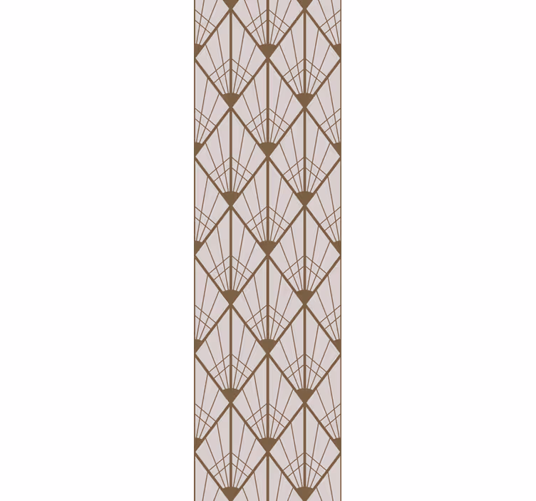Tapete za zid Geometrijski geometrijski dizajn ventilatora - TenStickers