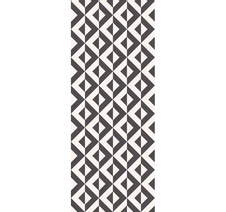 Tapete za kupaonicu dizajn uzorka geometrije - TenStickers