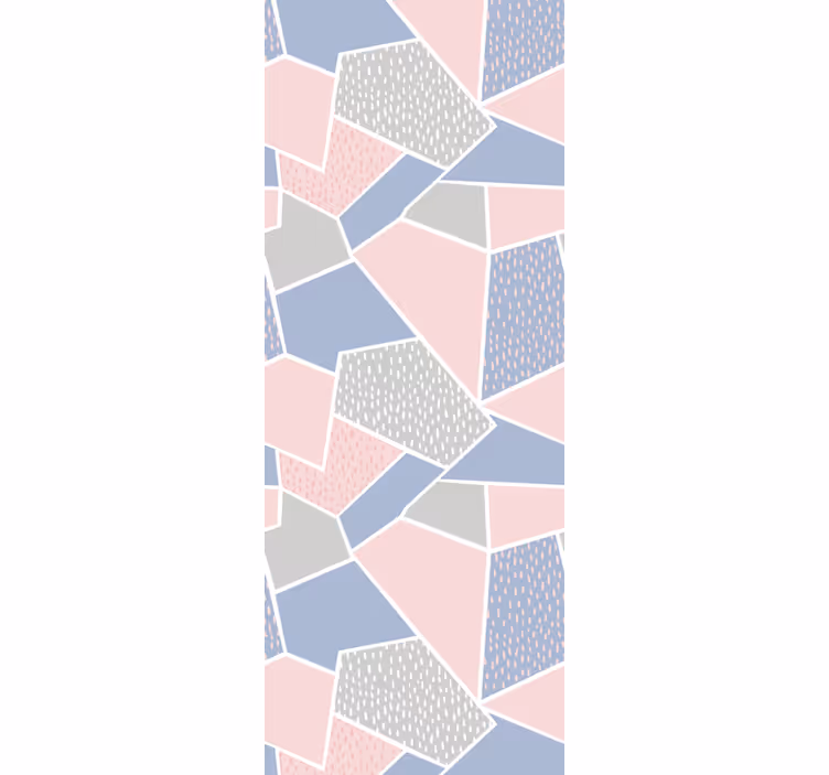 Tapete za zid Geometrijski geometrijski kolaž - TenStickers