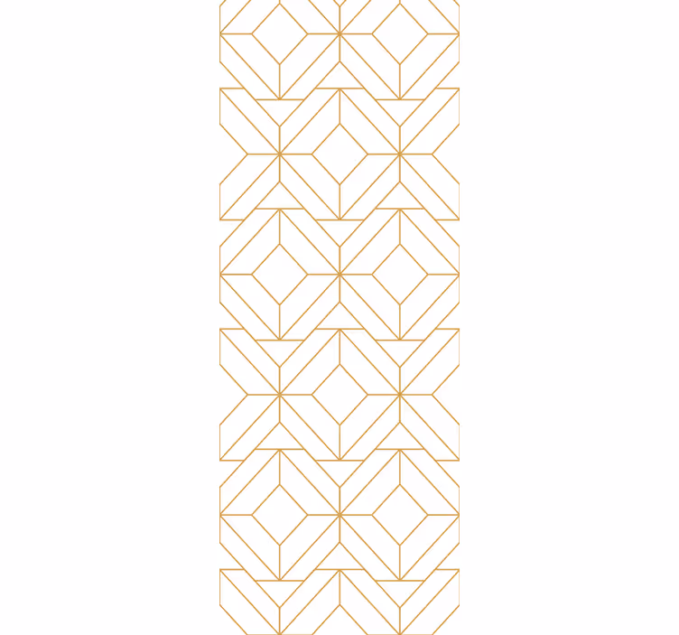 Tapete za zid Geometrijski geometrijske kocke - TenStickers