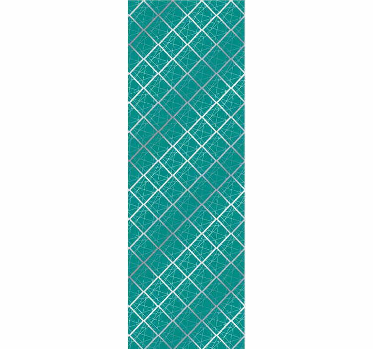 Tapete za zid Geometrijski geometrijska rešetka - TenStickers