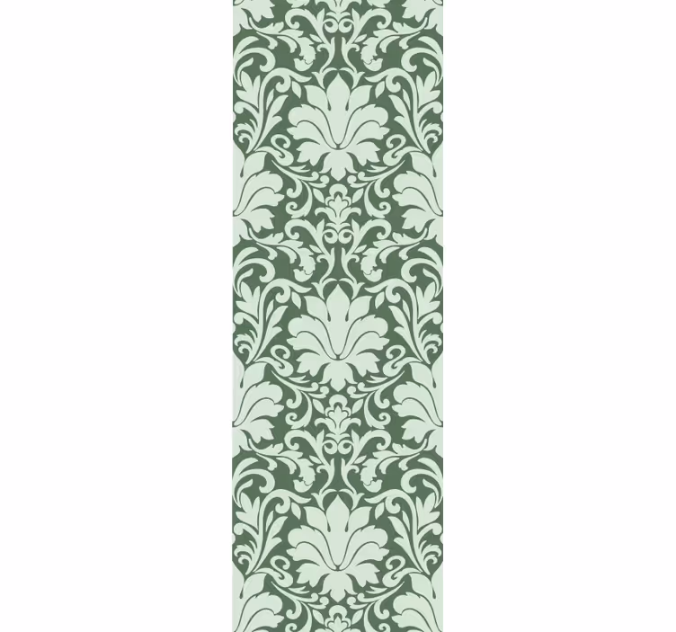 Tapete za zid Cvjetni elegantan motiv lišća - TenStickers