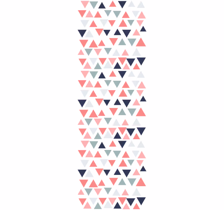 Tapete za zid Geometrijski motiv geometrijskog trokuta - TenStickers