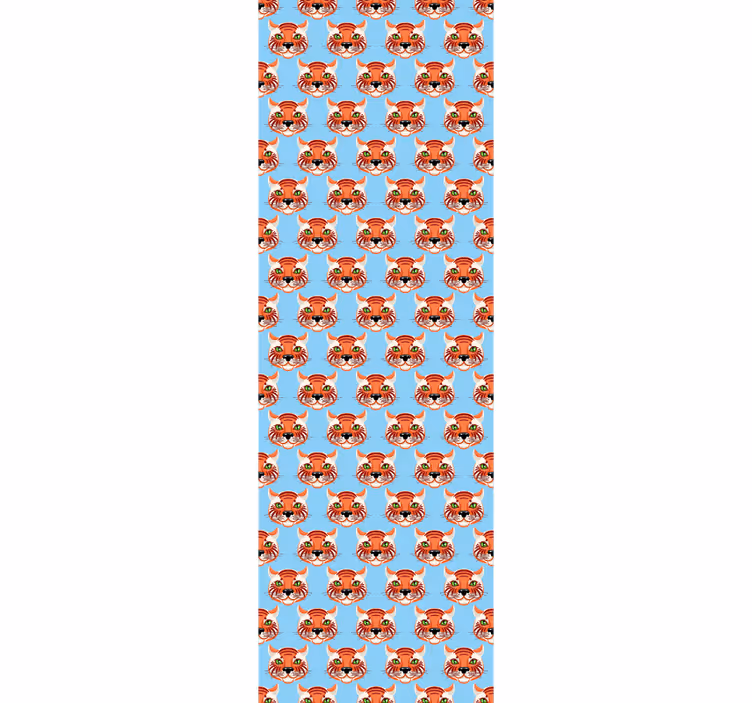 Tapete za zid Mačke slatka lica tigra - TenStickers