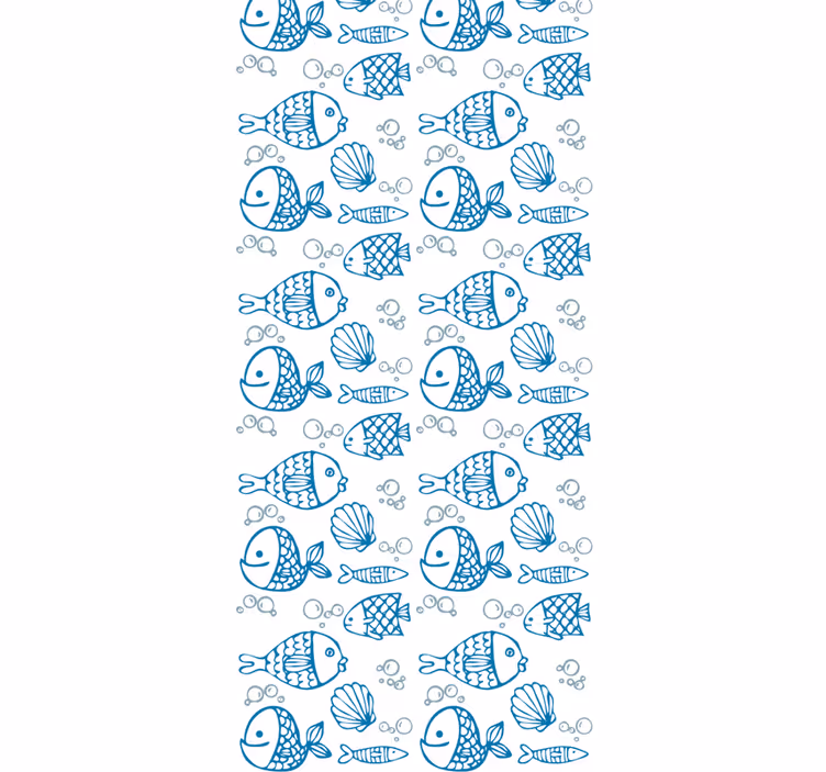 Tapete za zid  riba vodeni prijatelji - TenStickers