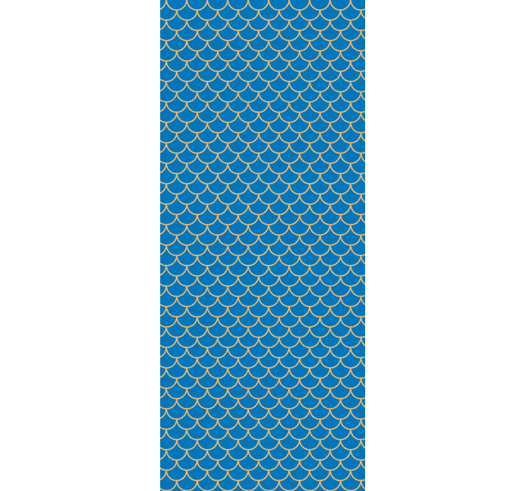 Tapete za zid Geometrijski geometrijska mjerila - TenStickers