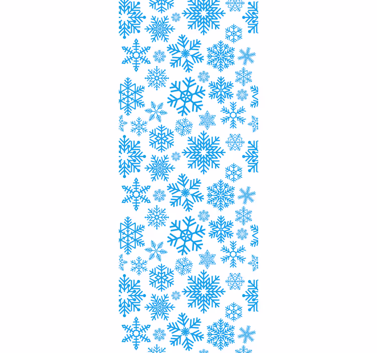 Tapete za zid božić sezonski motiv pahulje - TenStickers