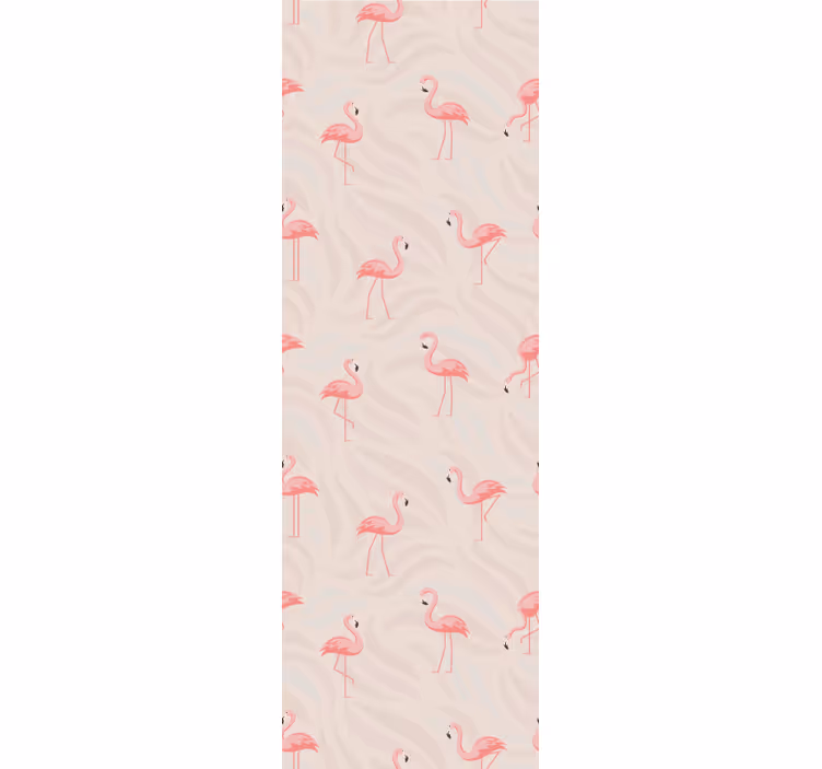 Tapete za zid  životinjske flamingo ansambl - TenStickers