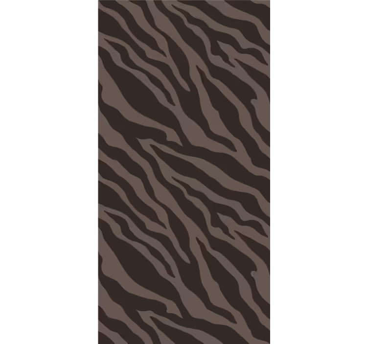 Tapete za zid zebra s modernim crno-smešnim uzorkom - TenStickers
