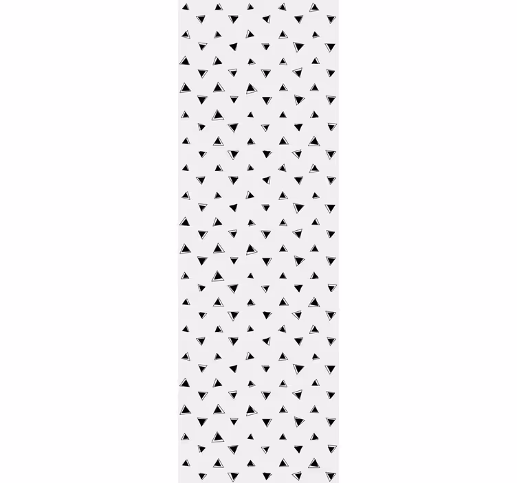 Tapete za zid Geometrijski crno-bijeli motiv - TenStickers