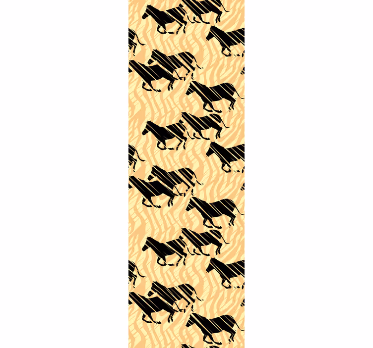 Tapete za zid  životinjske motiv zebrastog uzorka - TenStickers