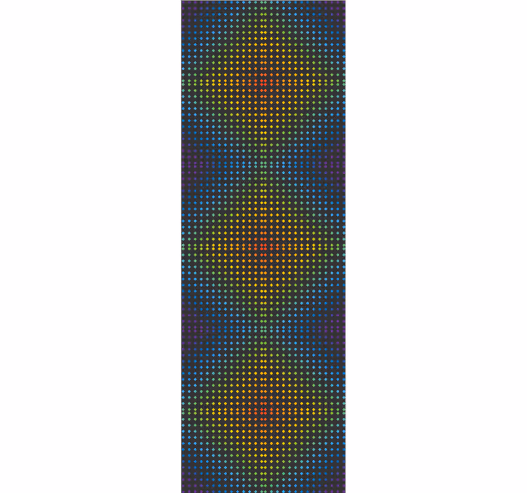 Tapete za zid Sažetak geometrijska točkasta matrica - TenStickers