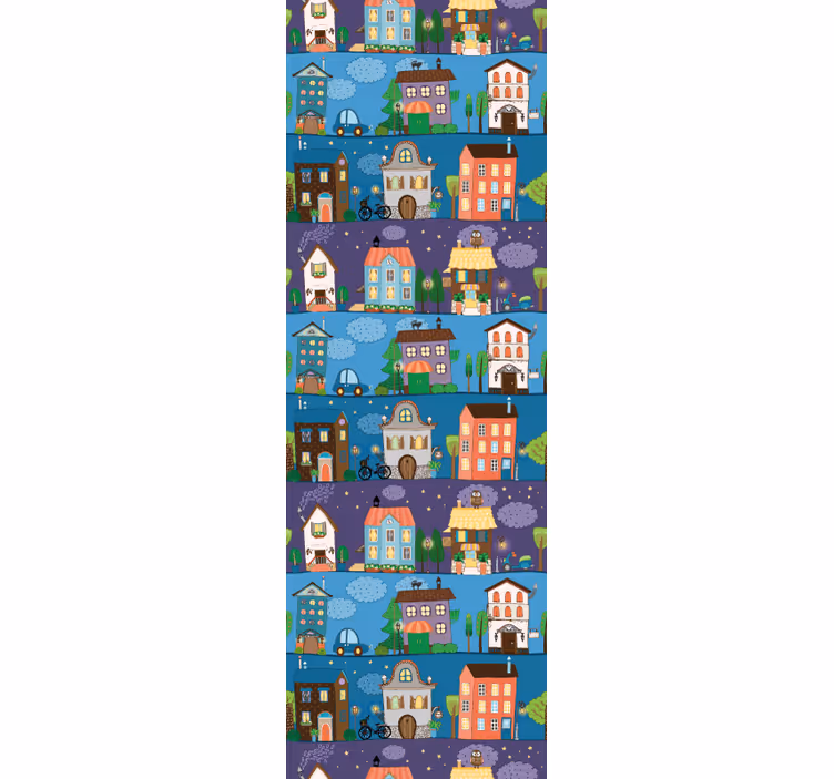 Tapete za zid grada i zemlje urbana priča - TenStickers