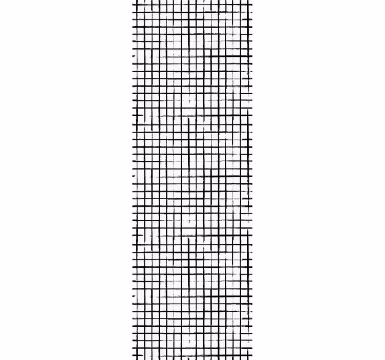 Tapete za zid Geometrijski rešetkasti uzorak - TenStickers