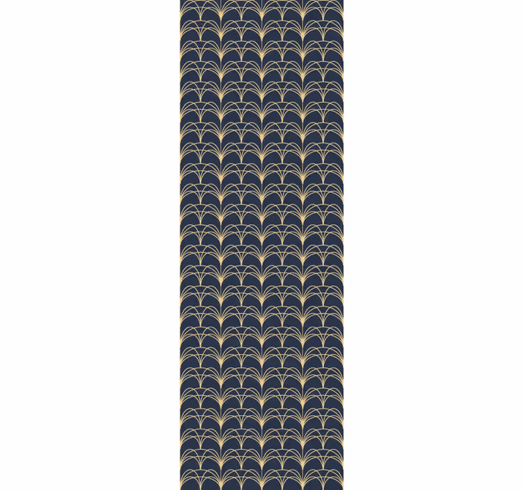Tapete za zid Geometrijski art deco lukovi - TenStickers