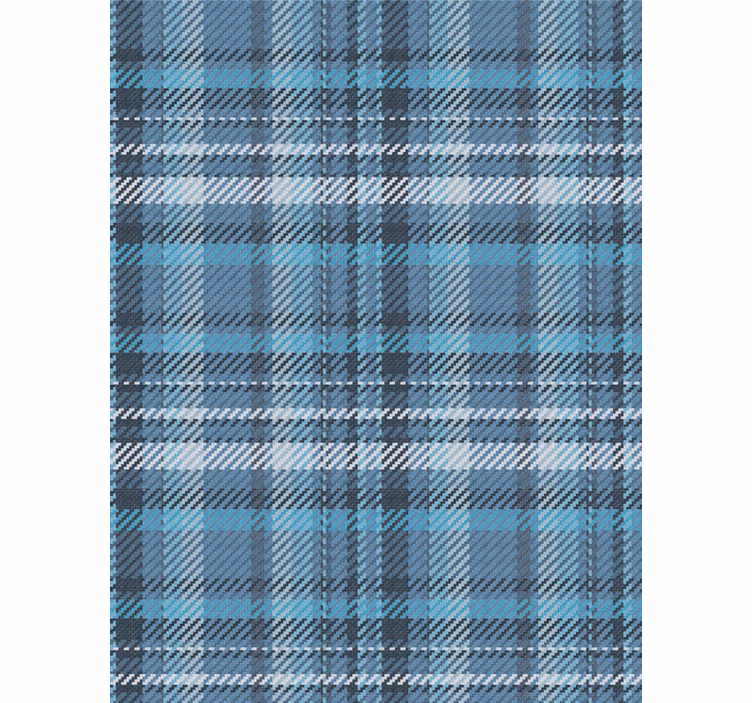 Tapete Vodoravne pruge dizajn kariranog uzorka - TenStickers