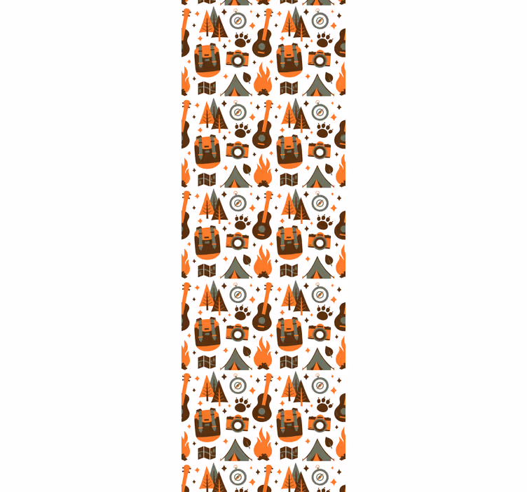 Planine medvjed vatra džungla tapete - TenStickers