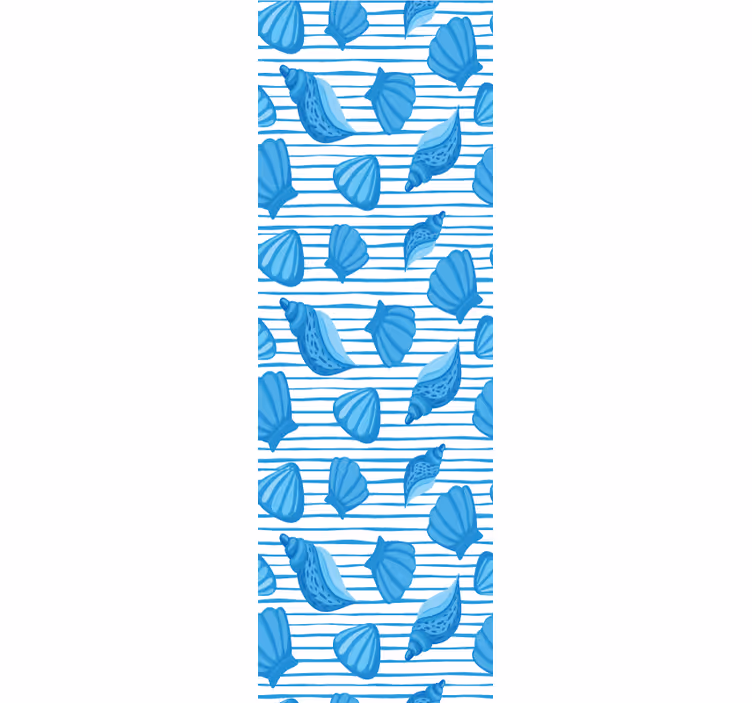 Tapete za zid Priroda uzorci školjki - TenStickers