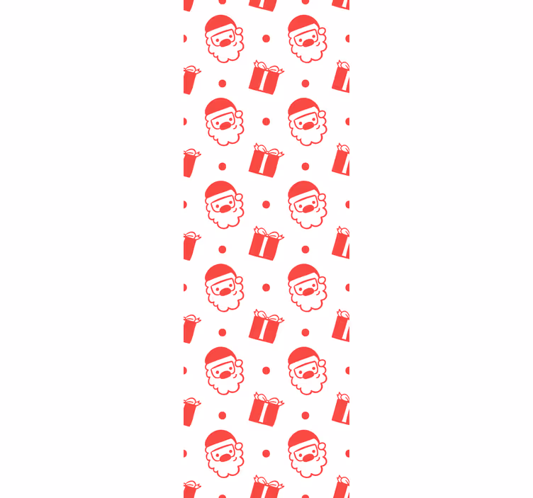 Tapete za zid božić svečani motiv djeda božićnjaka - TenStickers