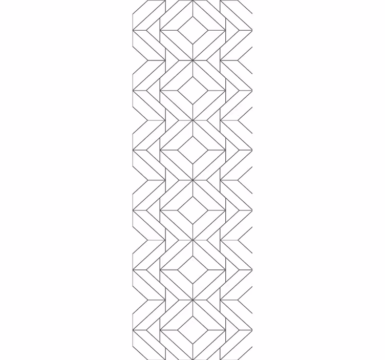 Tapete za zid Geometrijski moderni elementi s uzorkom - TenStickers