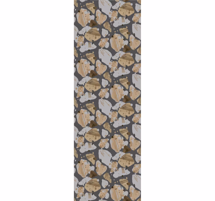 Cementni terrazzo uzorak tapeta za dnevni boravak - TenStickers