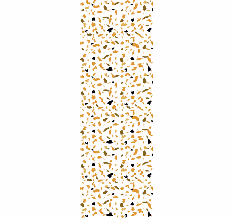 Tople boje teksturirane tapete u terrazzo stilu - TenStickers