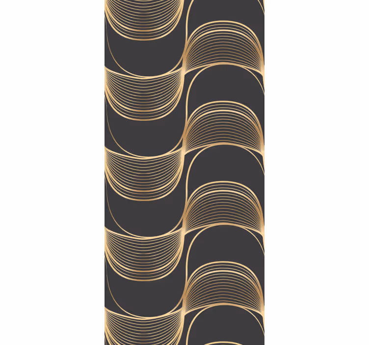 Tapete za zid Geometrijski elegantni uzorci linija - TenStickers