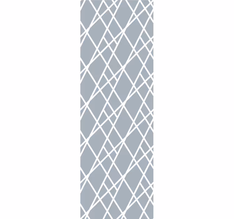 Tapete za zid Geometrijski sive dijagonalne linije - TenStickers