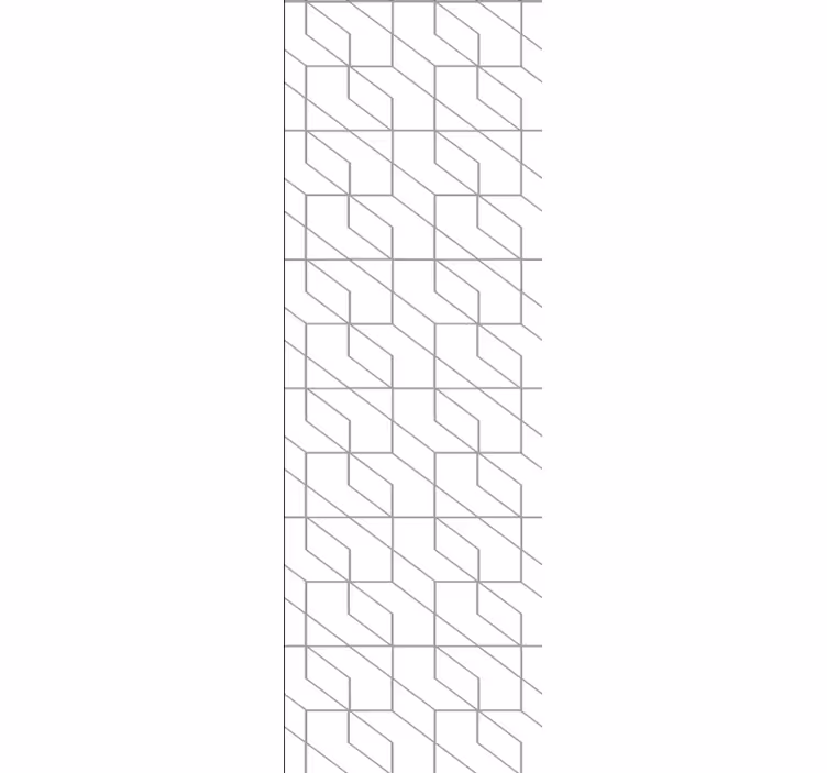 Tapete za zid Geometrijski moderan dizajn s uzorkom - TenStickers