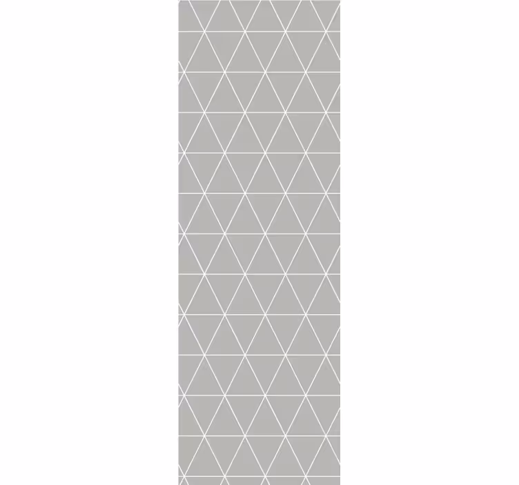 Tapete za zid Geometrijski sivi elegantni trokuti - TenStickers