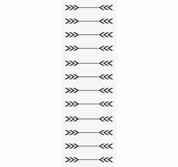 Prilagođene pozadine minimalistički uzorci strelica - TenStickers