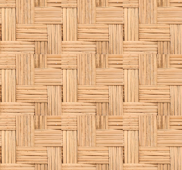 Bež teksturirana tapeta s ručno rađenim pletenim efektom - TenStickers