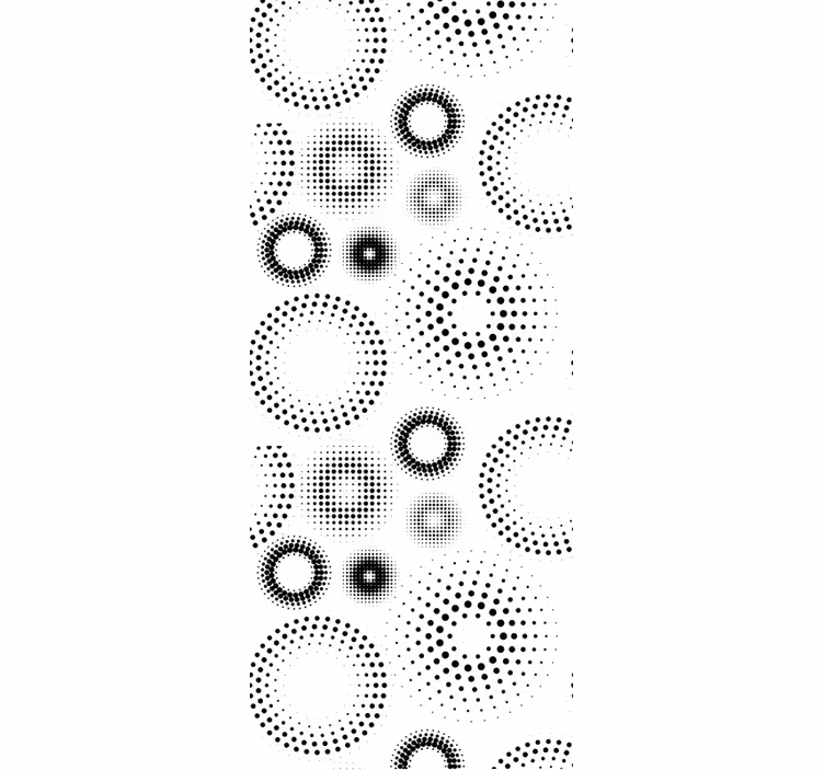 Tapete za zid Točkice pointilistička geometrija - TenStickers