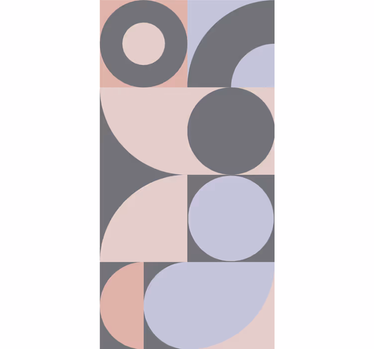 Tapete za zid Geometrijski moderan suptilan uzorak - TenStickers