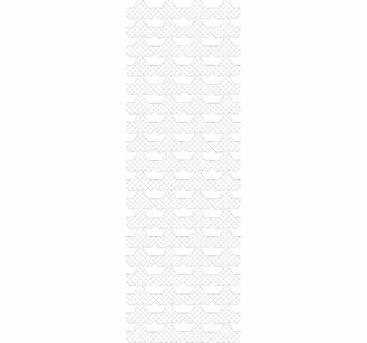 Zidne tapete za dječju sobu uzorak brodića od papira - TenStickers