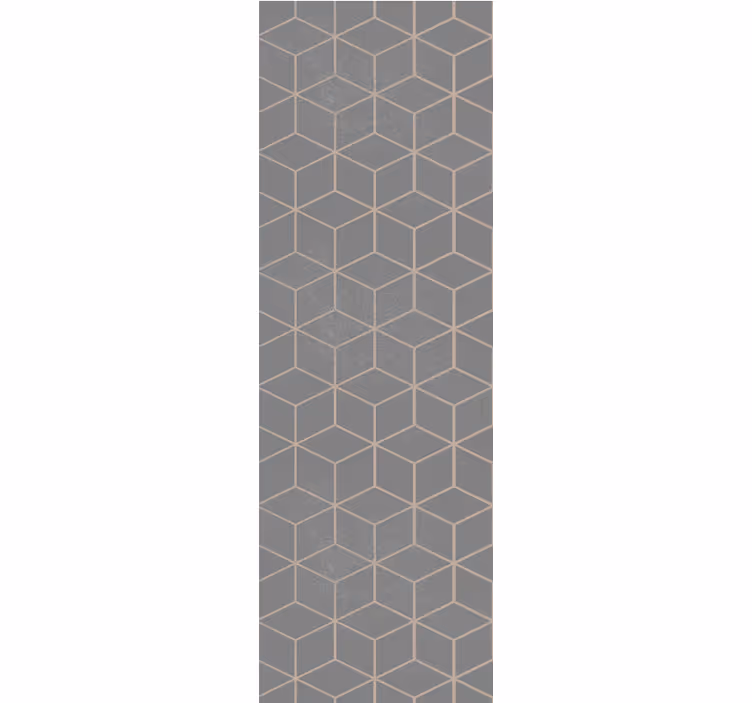 Tapete za zid Geometrijski kockasta struktura - TenStickers