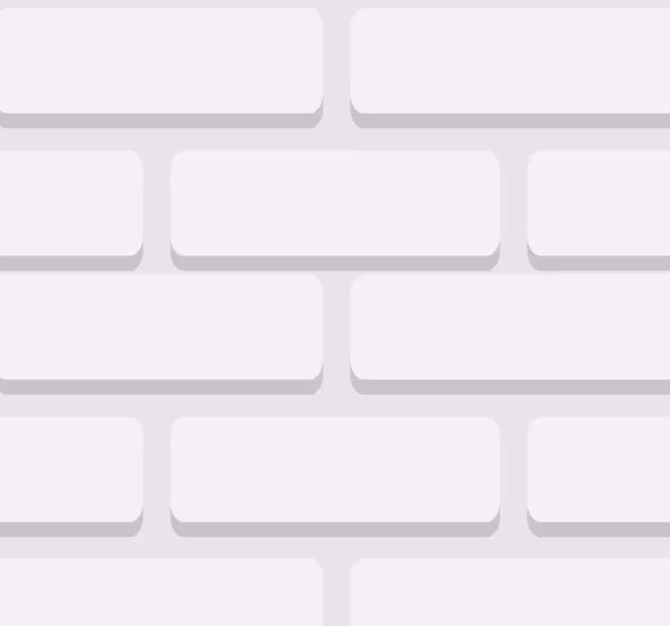 Tapete za dnevni boravak bijele realistične cigle - TenStickers