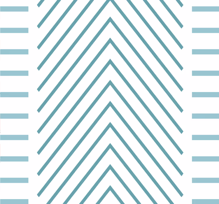 Tapete za dnevni boravak elegantne chevron linije - TenStickers