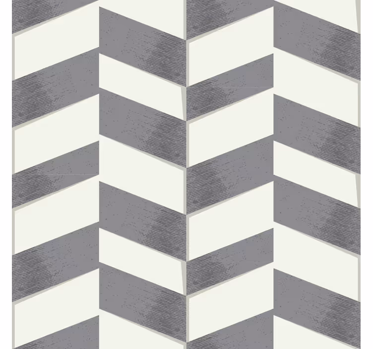Geometrické tapeta sivi ševron - TenStickers