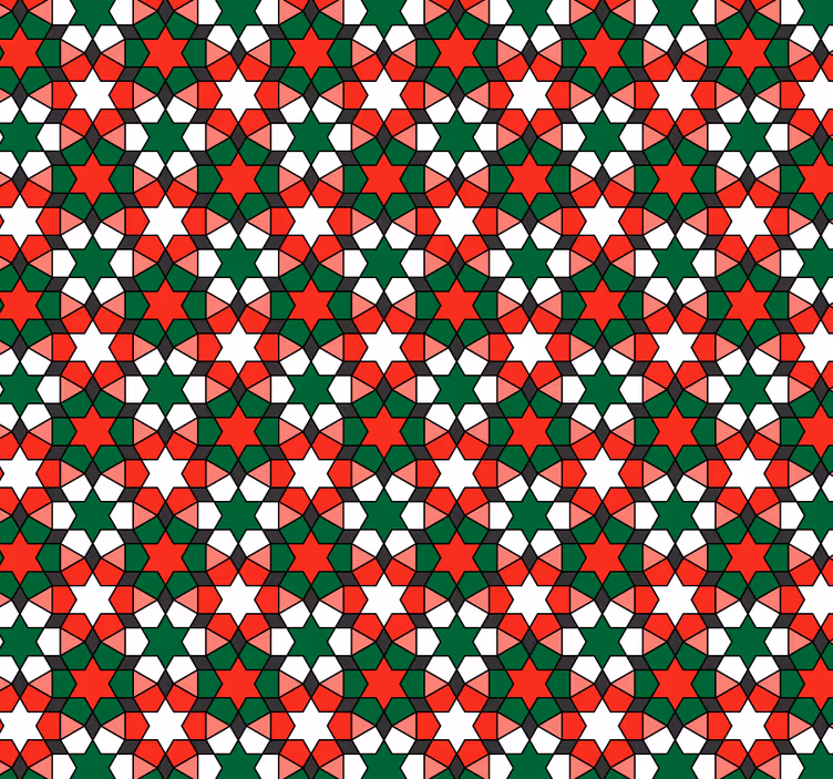 Tapete za zid geometrijski uzorki - TenStickers