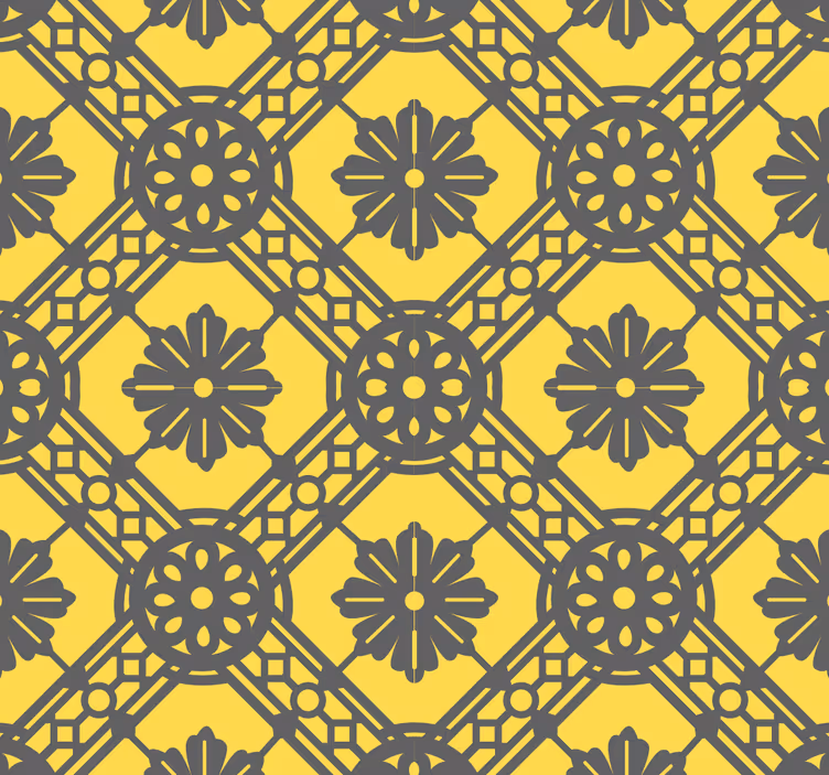 Tapete za zid Geometrijski naglasak s geometrijskim uzorkom - TenStickers