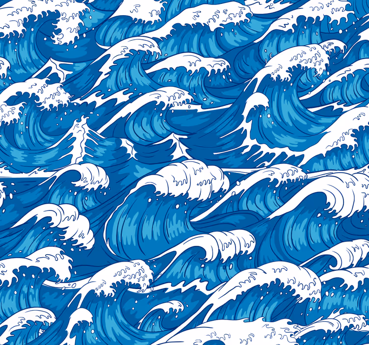 Tapete za zid Priroda oceanski valovi - TenStickers