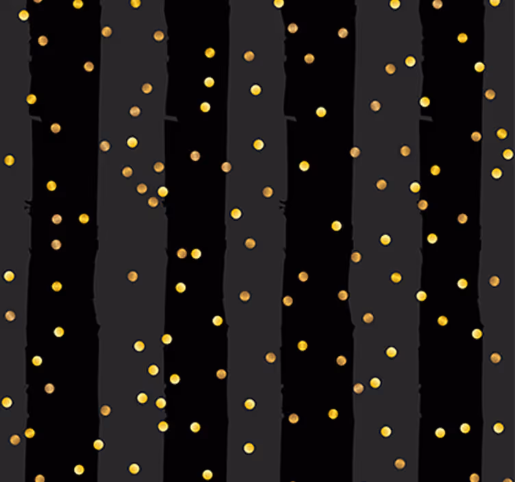 Tapete crne i zlatne pruge - TenStickers
