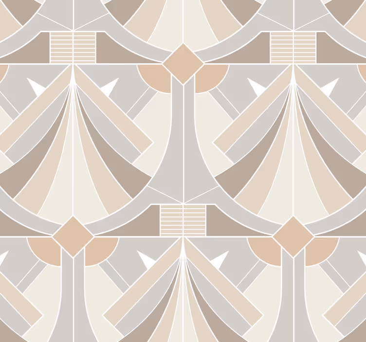 Ulazne tapete art deco geometrijski dizajn - TenStickers
