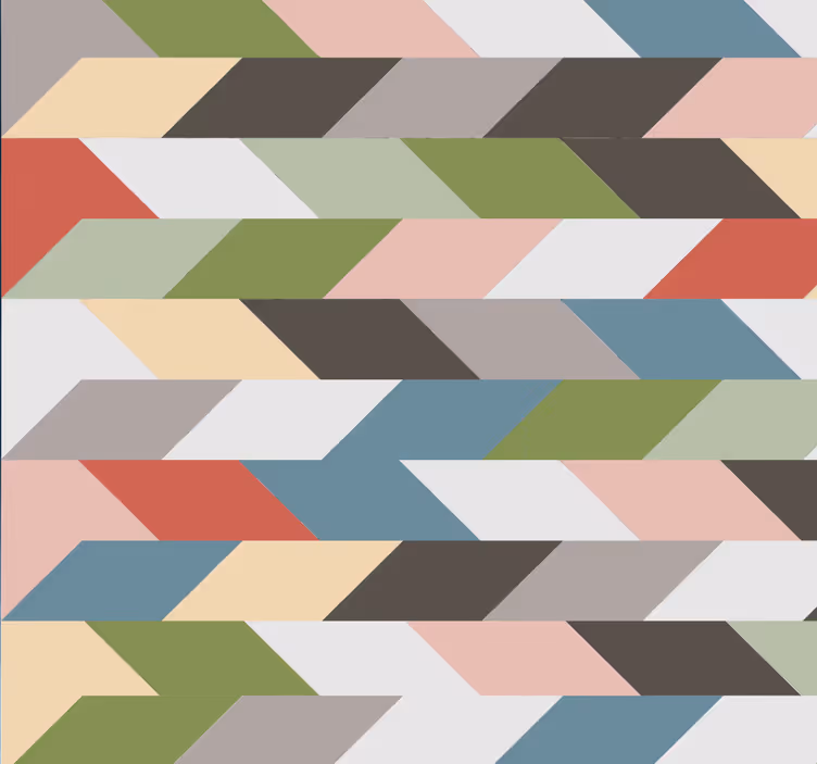 Tapete za zid Geometrijski dizajn geometrijskog uzorka - TenStickers
