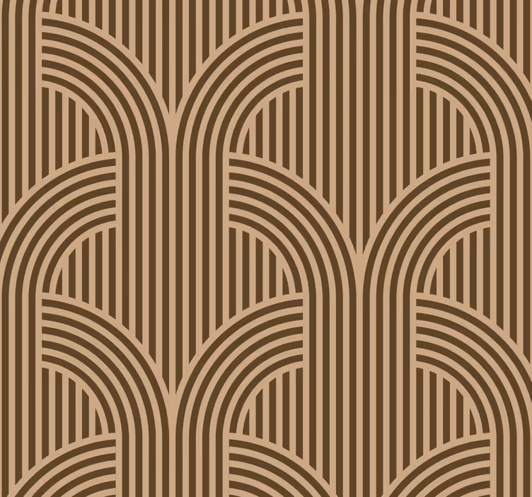 Tapete za zid Geometrijski art deco arh - TenStickers