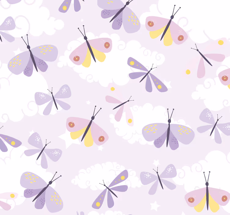 Leptir pozadine ovo je lijepi pastel ljubičasti tonOvo je lijepi  - TenStickers