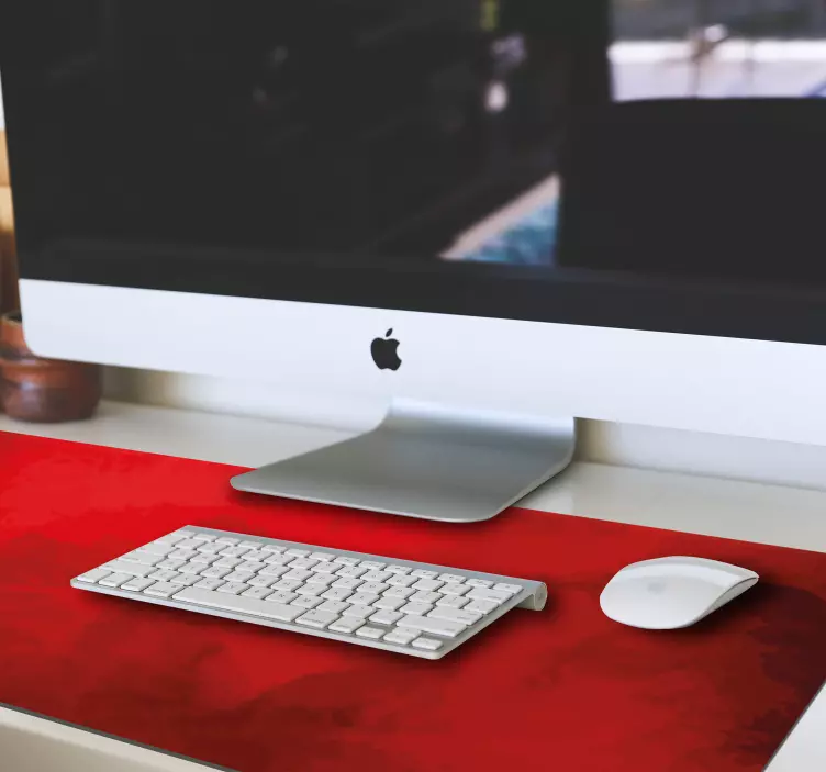 Crvena originalna zelena podloga za miš - TenStickers